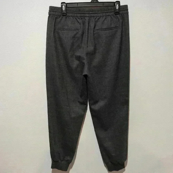 J. Crew Wool Joggers Women's 8 Medium NWOT Gray Charcoal Drapey Comfort - Picture 3 of 7